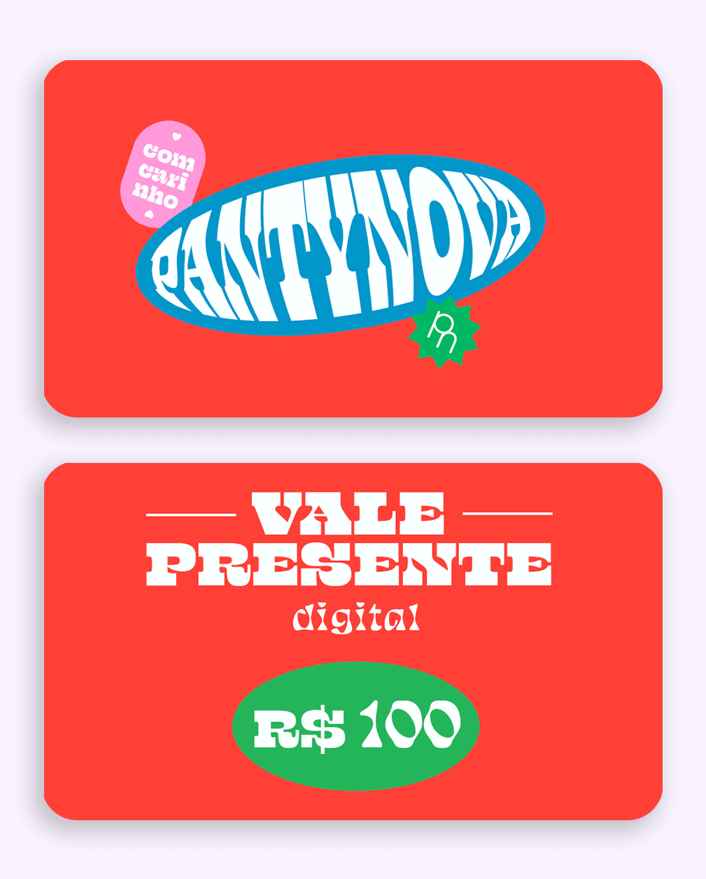 Gift Card - Vale Presente R$100 - pantynova | Sex Shop Produtos Eróticos Online